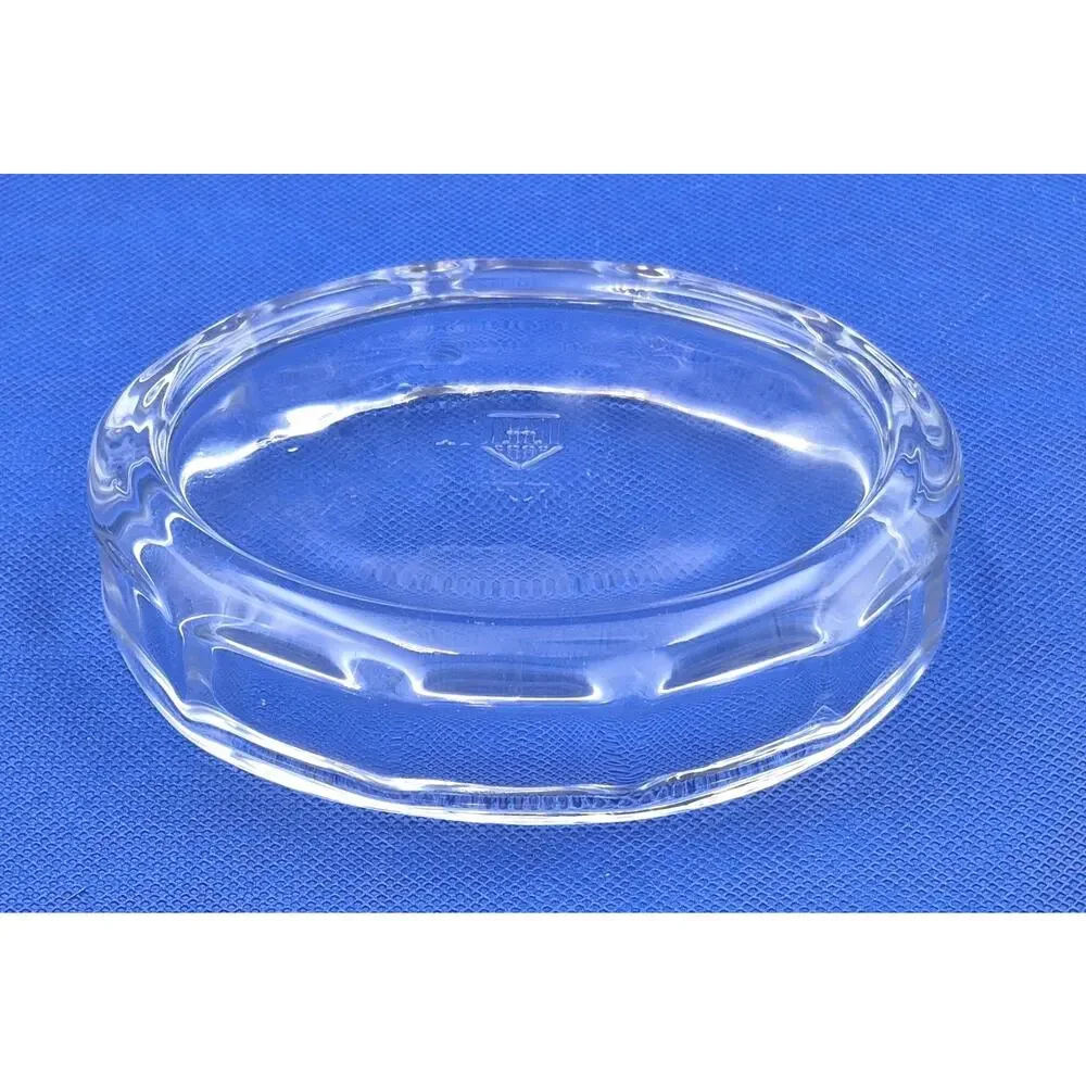 Hearth & Hand Clear Glass Oval Trinket or Soap Dish 5x4x1